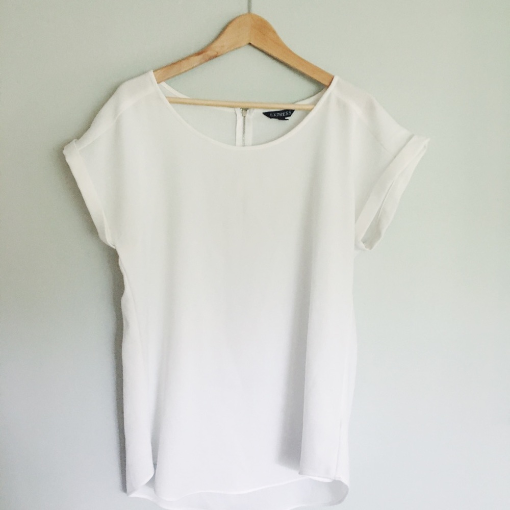 Express Blouse - White, Large